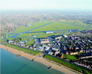 aerial view of Solent Enterprise Zone at Daedalus