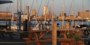 view from the Boat House cafe