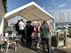 attendees at Gosport Informal Networking